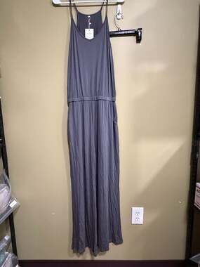 Gray jumpsuit